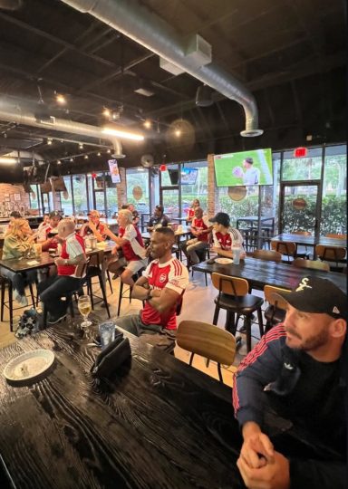 All here for the game