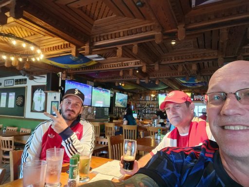 Legends Deerfield Contingent at the Irishmen Bar