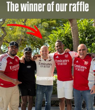 Javier the Raffle Winner Raffle Winner