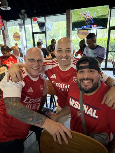 Colin, Javier and Ernie